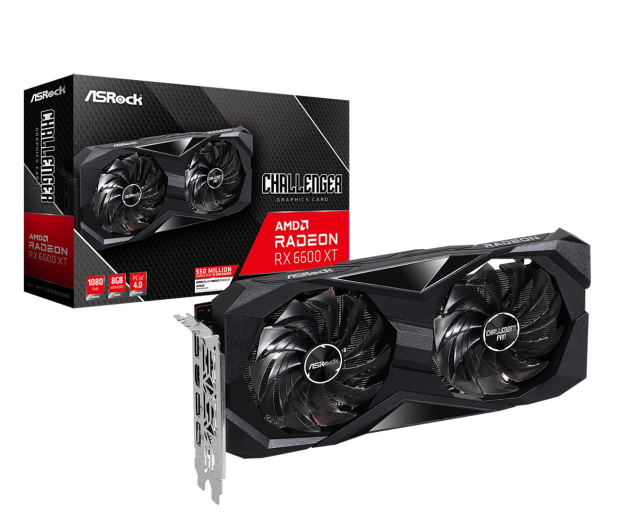 ASRock Radeon RX 6600 XT 8GB Challenger D OC 8GB GDDR6 - 673309 - zdjęcie